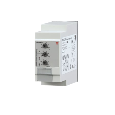Carlo Gavazzi Ppb01Cm23N 3-Phase Voltage Level Relay Rev.5 PPB01CM23N
